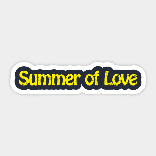 Summer of love Sticker by TheAllGoodCompany